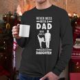 Dad Who Has a Karate Daughter Dad & Daughter Men Long Sleeve T-Shirt Dad Who Has a Karate Daughter Dad & Daughter Men Long Sleeve T-Shirt