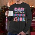 Dad And Mom Of The Birthday Girl Party Decor Family Matching Men Long Sleeve T-Shirt