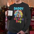 Dad And Mom Daddy Of The Birthday Boy Family Party Decor Men Long Sleeve T-Shirt