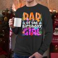 Dad Under Sea Birthday Party Girls Ocean Sea Animals Themed Men Long Sleeve T-Shirt