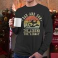 Dad And Son The Legend And The Legacy Dad Men Long Sleeve T-Shirt