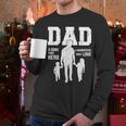 Dad Sons First Hero Daughter Love For Father's Day Men Long Sleeve T-Shirt