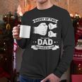 Dad Squared Fathers Day Dad Of Two Cool Daddy Of 2 Men Long Sleeve T-Shirt