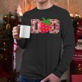 Dad Strawberry Birthday Men Long Sleeve T-Shirt