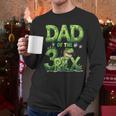 Dad Of The Three Rex Birthday Boy Dinosaur Family Matching Men Long Sleeve T-Shirt Dad Of The Three Rex Birthday Boy Dinosaur Family Matching Men Long Sleeve T-Shirt