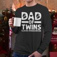 Dad Of Twins Classic Overachiever Cool Twin Dad Men Long Sleeve T-Shirt