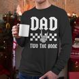 Dad Two The Bone Skeleton Hand 2nd Birthday Boy Girl Men Long Sleeve T-Shirt