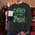 Dad Of The Two Rex Birthday Dinosaur Family Matching Men Long Sleeve T-Shirt