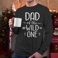 Dad Of The Wild One Shirt 1st Birthday Safari Men Long Sleeve T-Shirt