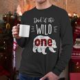 Dad Of The Wild One Shirt Bear Lumberjack 1st Birthday Tee Men Long Sleeve T-Shirt