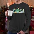 Dada Farm Animal Birthday Family Matching Party Dad Father Men Long Sleeve T-Shirt