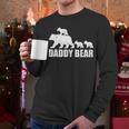 Daddy Bear 3 Cubs Shirt Daddy Bear 3 Kids Tshirt Dad 3 Kids Men Long Sleeve T-Shirt