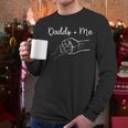 Daddy And Me Best Dad Ever Fist Bump Father's Day Small Men Long Sleeve T-Shirt