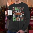 Daddy Of The Birthday Boy Game Day Football Men Long Sleeve T-Shirt