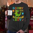 Daddy Of The Birthday Boy T-Rex Dinosaur Birthday Party Men Long Sleeve T-Shirt