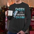 Daddy Of The Birthday Dolphin Family Matching Party Squad Men Long Sleeve T-Shirt