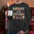 Daddy Of The Birthday Girl Ice Cream Lover Party Men Long Sleeve T-Shirt