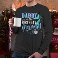 Daddy Of The Birthday Mermaid Family Matching Dad Papa Men Long Sleeve T-Shirt