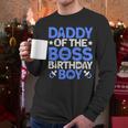 Daddy Of The Boss Birthday Party Outfit Like A Boss Daddy Men Long Sleeve T-Shirt