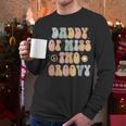 Daddy Dad Two Groovy Second Birthday Retro 2nd Bday Party Men Long Sleeve T-Shirt