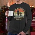 Daddy And Daughter Best Friends For Life Dad Father's Day Men Long Sleeve T-Shirt