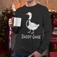 Daddy Goose Fun Father's Day Tee For Dad Men Long Sleeve T-Shirt
