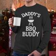 Daddys BBQ Buddy Cute Barbecue Family Match Boys Girls Kids Men Long Sleeve T-Shirt