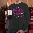 Daddy's Girl Shirt With Pink Lettering Men Long Sleeve T-Shirt Daddy's Girl Shirt With Pink Lettering Men Long Sleeve T-Shirt