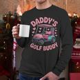 Daddy's Golf Buddy Cute Family Golfer Sport Fan Tee Matching Men Long Sleeve T-Shirt