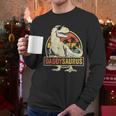 Daddysaurus Shirt T-Rex Dad Dinosaur Men Long Sleeve T-Shirt