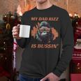 Dad's Birthday Father's Day Dad RIzz Is Bussin' Men Long Sleeve T-Shirt