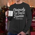 Dads Favorite Son Daughter I'm Dad's Favorite Men Long Sleeve T-Shirt Dads Favorite Son Daughter I'm Dad's Favorite Men Long Sleeve T-Shirt