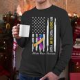 My Dad's Fight Is My Fight Bladder Cancer Awareness Men Long Sleeve T-Shirt My Dad's Fight Is My Fight Bladder Cancer Awareness Men Long Sleeve T-Shirt
