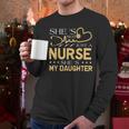 My Daughter Is A Nurse Proud Nurse's Mom Dad RN LPN Family Men Long Sleeve T-Shirt