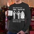 Dear Son-In-Law Father Of The Bride Dad Wedding Marriage Men Long Sleeve T-Shirt