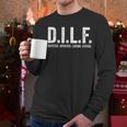 DILF Apparel Men For Dad Men Long Sleeve T-Shirt