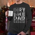 Dirt Bike DAD Bike Motocross Enduro US Flag Shirt T-Shirt Men Long Sleeve T-Shirt