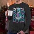 Disney Goofy Totally Rad Dad Father’s Day Surfing Distressed Men Long Sleeve T-Shirt