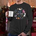 Disney Pet Parent Father’s Day Disney Cats Best Cat Dad Ever Men Long Sleeve T-Shirt