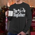 The Dogfather Dog Dad Dog Lover Men Long Sleeve T-Shirt