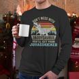 Don't Mess With DaddysaurusRex Daddy Saurus Dinosaur Men Men Long Sleeve T-Shirt