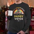 Don't Make Me Use My Daddy Voice Gay Bear Pride Men Long Sleeve T-Shirt