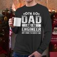 Engineer Dad Art For Men Father Day Engineering Lovers Men Long Sleeve T-Shirt Engineer Dad Art For Men Father Day Engineering Lovers Men Long Sleeve T-Shirt