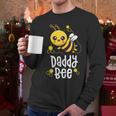Family Bee Shirts Dad Daddy First Bee Day Outfit Birthday Men Long Sleeve T-Shirt