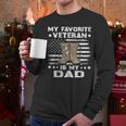 Father Veterans Day My Favorite Veteran Is My Dad For Kids Men Long Sleeve T-Shirt