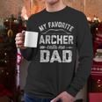 My Favorite Archer Calls Me Dad Archery Father's Day Men Long Sleeve T-Shirt My Favorite Archer Calls Me Dad Archery Father's Day Men Long Sleeve T-Shirt