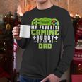 My Favorite Gaming Buddy Calls Me Dad For Dad From Sons Men Long Sleeve T-Shirt