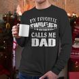 My Favorite Swimmer Calls Me Dad Vintage Swim Pool Men Long Sleeve T-Shirt My Favorite Swimmer Calls Me Dad Vintage Swim Pool Men Long Sleeve T-Shirt
