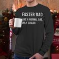 Foster Dad Definition Foster Parent Men Long Sleeve T-Shirt