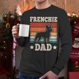 Frenchie Dad Retro French Bulldog Lover Daddy Men Men Long Sleeve T-Shirt